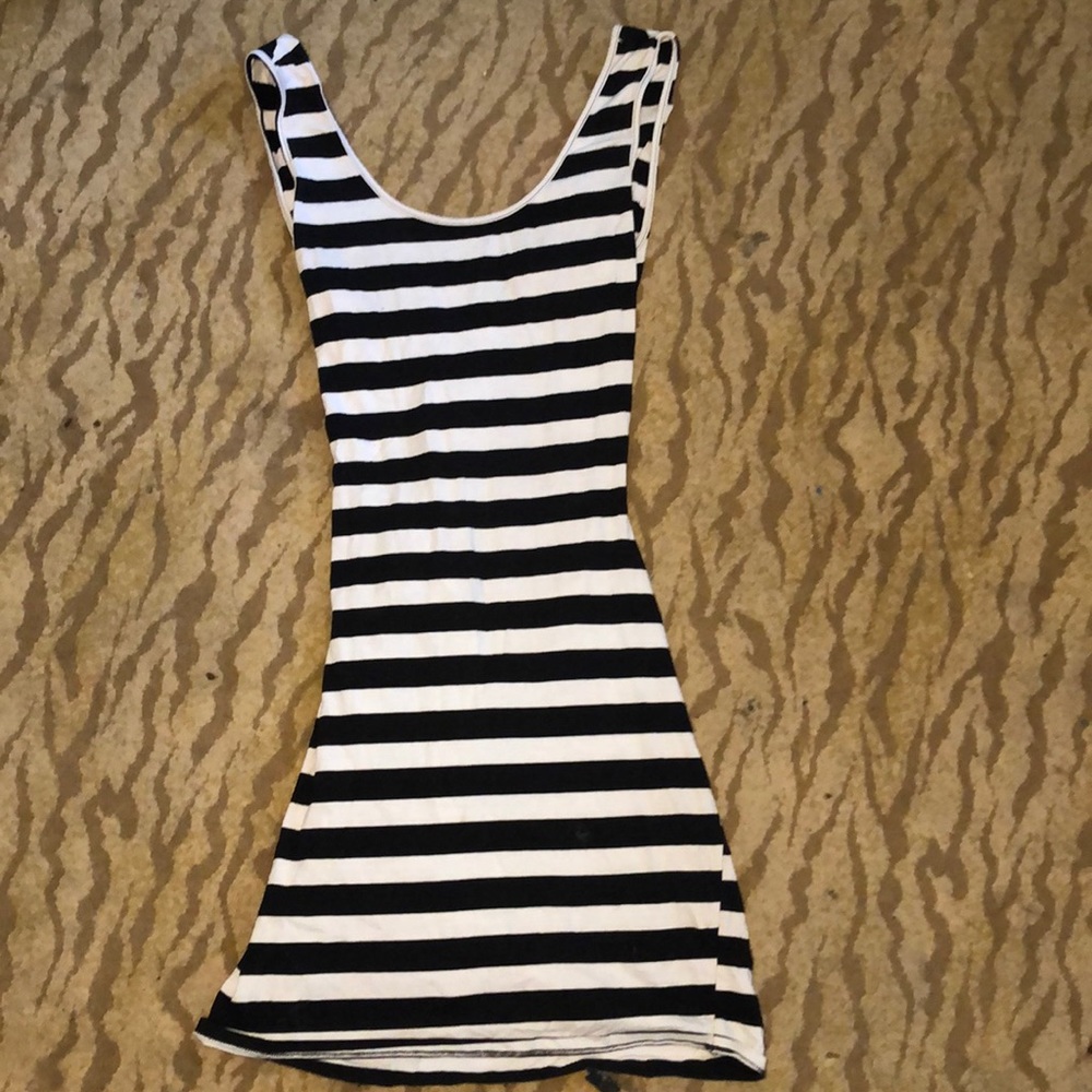 Black/ White Dress